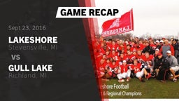 Recap: Lakeshore  vs. Gull Lake  2016