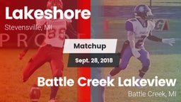 Matchup: Lakeshore High vs. Battle Creek Lakeview  2018