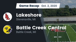 Recap: Lakeshore  vs. Battle Creek Central  2020