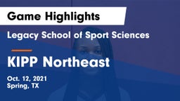 Legacy School of Sport Sciences vs KIPP Northeast Game Highlights - Oct. 12, 2021