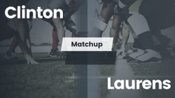 Matchup: Clinton  vs. Laurens  2016