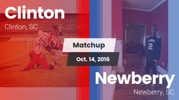 Matchup: Clinton  vs. Newberry  2016