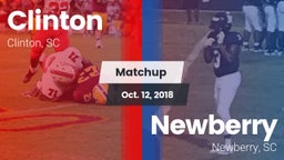 Matchup: Clinton  vs. Newberry  2018