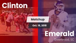 Matchup: Clinton  vs. Emerald  2018