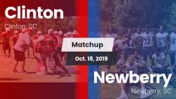Matchup: Clinton  vs. Newberry  2019