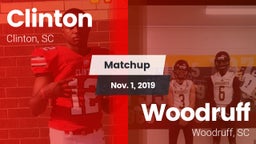 Matchup: Clinton  vs. Woodruff  2019