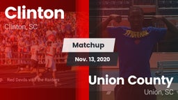 Matchup: Clinton  vs. Union County  2020