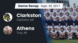 Recap: Clarkston  vs. Athens  2017