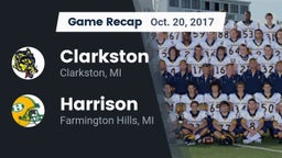 Recap: Clarkston  vs. Harrison  2017