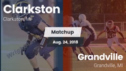 Matchup: Clarkston High vs. Grandville  2018