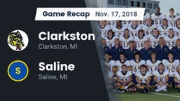 Recap: Clarkston  vs. Saline  2018