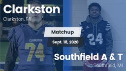 Matchup: Clarkston High vs. Southfield A & T 2020