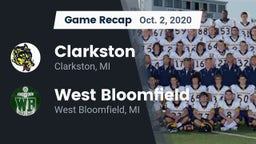 Recap: Clarkston  vs. West Bloomfield  2020