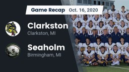 Recap: Clarkston  vs. Seaholm  2020