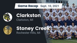Recap: Clarkston  vs. Stoney Creek  2021