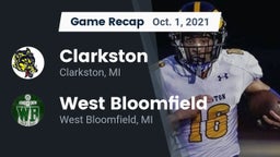 Recap: Clarkston  vs. West Bloomfield  2021