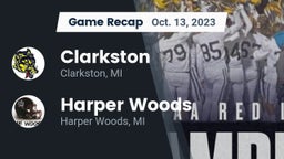 Recap: Clarkston  vs. Harper Woods  2023