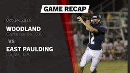 Recap: Woodland  vs. East Paulding  2016