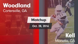 Matchup: Woodland  vs. Kell  2016