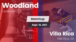 Matchup: Woodland  vs. Villa Rica  2017