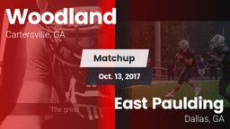 Matchup: Woodland  vs. East Paulding  2017