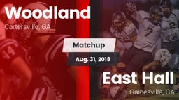 Matchup: Woodland  vs. East Hall  2018