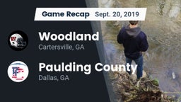 Recap: Woodland  vs. Paulding County  2019
