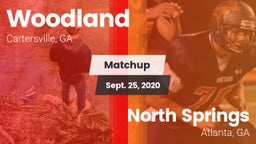 Matchup: Woodland  vs. North Springs  2020