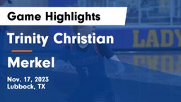 Trinity Christian  vs Merkel  Game Highlights - Nov. 17, 2023