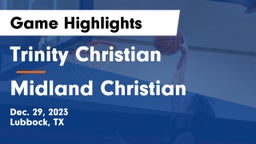 Trinity Christian  vs Midland Christian  Game Highlights - Dec. 29, 2023