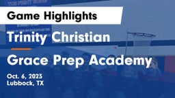 Trinity Christian  vs Grace Prep Academy Game Highlights - Oct. 6, 2023