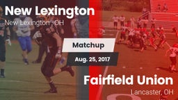 Matchup: New Lexington High vs. Fairfield Union  2017
