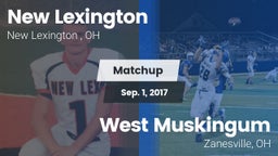 Matchup: New Lexington High vs. West Muskingum  2017