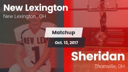Matchup: New Lexington High vs. Sheridan  2017