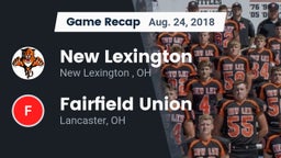 Recap: New Lexington  vs. Fairfield Union  2018