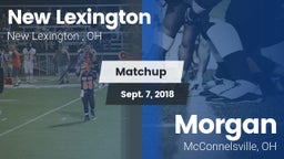 Matchup: New Lexington High vs. Morgan  2018