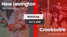 Matchup: New Lexington High vs. Crooksville  2018