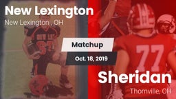Matchup: New Lexington High vs. Sheridan  2019