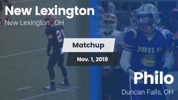 Matchup: New Lexington High vs. Philo  2019