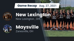 Recap: New Lexington  vs. Maysville  2021