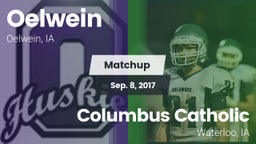 Matchup: Oelwein  vs. Columbus Catholic  2017