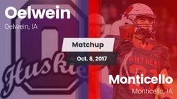 Matchup: Oelwein  vs. Monticello  2017
