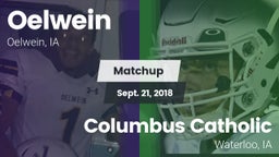 Matchup: Oelwein  vs. Columbus Catholic  2018