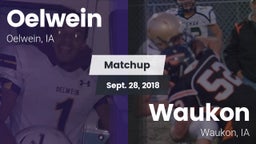 Matchup: Oelwein  vs. Waukon  2018
