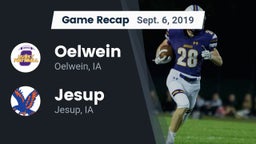 Recap: Oelwein  vs. Jesup  2019