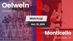 Matchup: Oelwein  vs. Monticello  2019