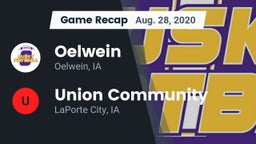 Recap: Oelwein  vs. Union Community  2020