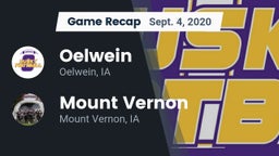 Recap: Oelwein  vs. Mount Vernon  2020