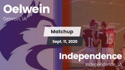 Matchup: Oelwein  vs. Independence  2020