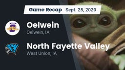 Recap: Oelwein  vs. North Fayette Valley 2020